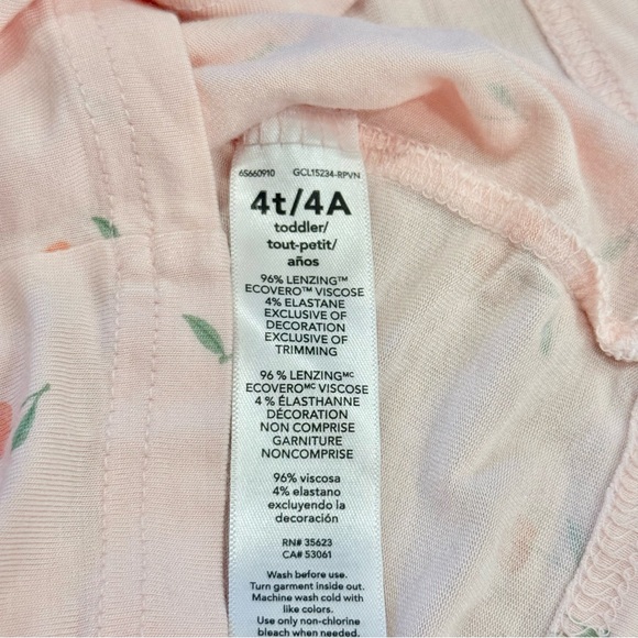 Toddler Girls' 2pc ComfySoft™  Snug Fit Pajama Set by Carter's - Size 4T - Picture 5 of 8